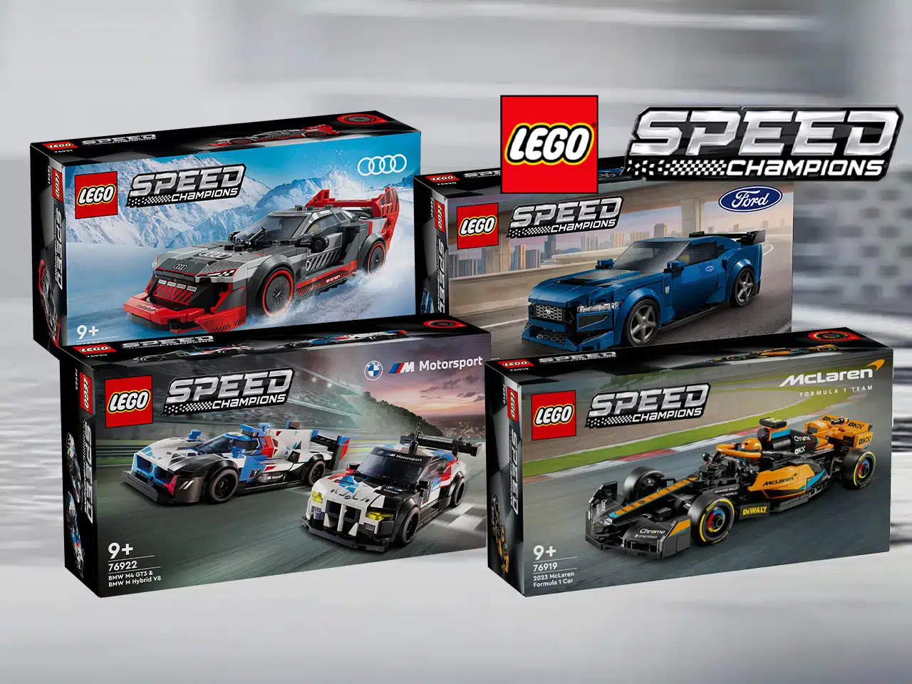 LEGO Speed Champions 2024: BMW, Audi, McLaren & Ford Mustang!