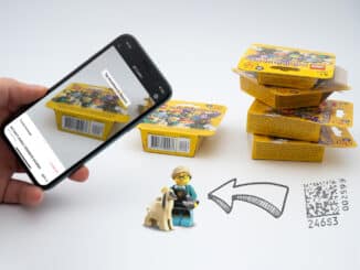 LEGO Minifiguren Serie 25 71045 Scannen Anleitung