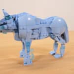 Review LEGO 76414 Expecto Patronum Wolf Freistehend 2