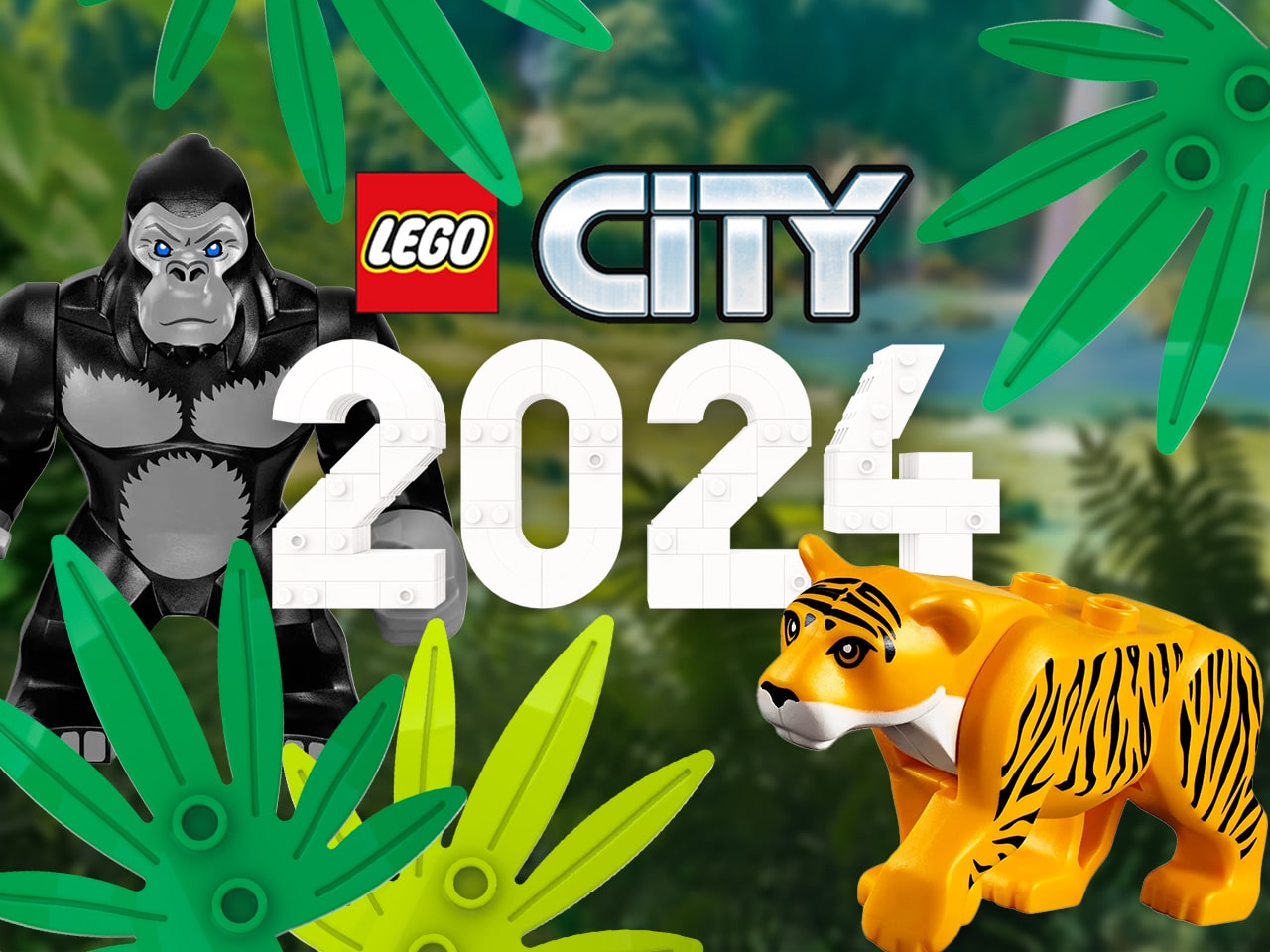 LEGO City Sommer 2024 Gerüchte Dschungel mit Tiger & Gorilla