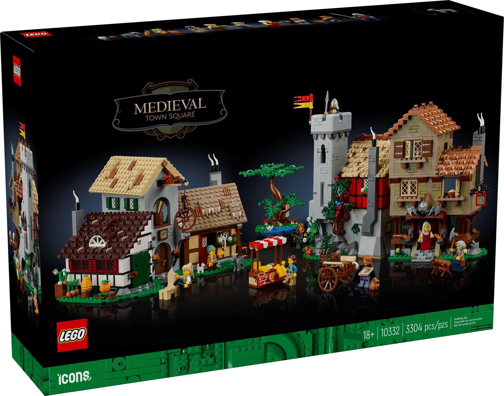 LEGO Icons 10332 Mittelalterlicher Stadtplatz 2
