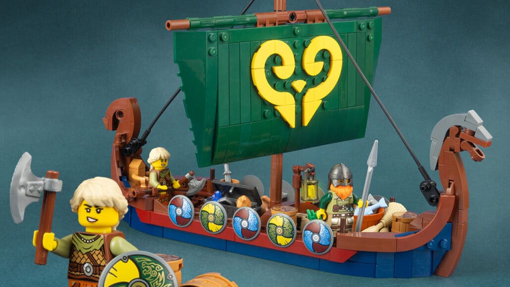 Bricklink Designer Program Viking Longship Moc 01