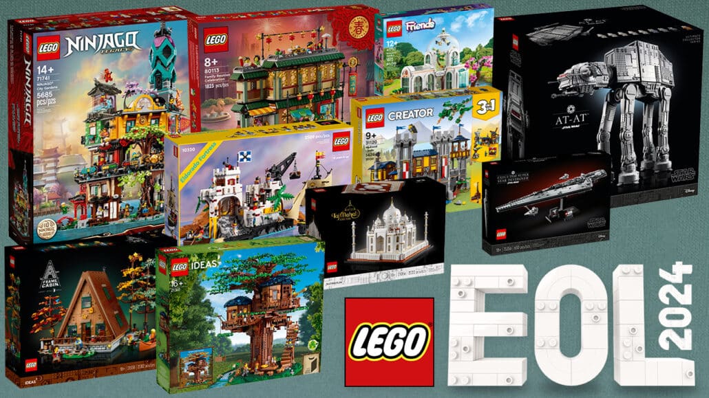 LEGO End Of Life 2024 LEGO End Of Life 2024