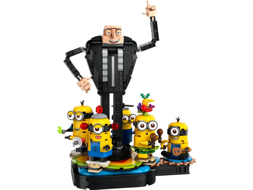 LEGO Minions 75582 Gru Und Die Minions Aus LEGO Steinen 1