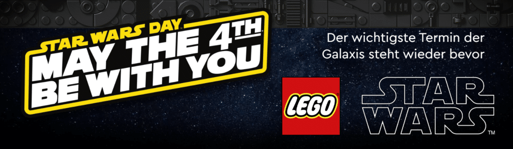 LEGO Star Wars May The 4th 2024 Banner