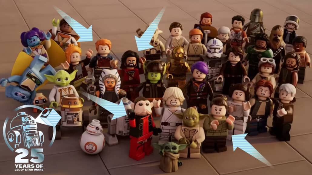 LEGO Star Wars Minfiguren 25 Jubilaeum Video LEGO Star Wars Minfiguren 25 Jubilaeum Video