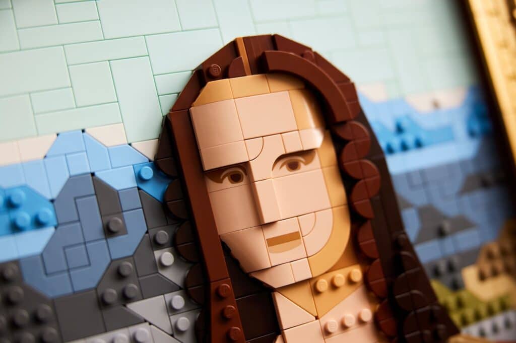 LEGO Art 31213 Mona Lisa 8