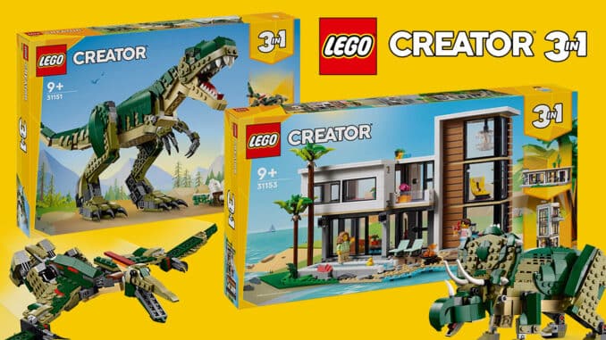 LEGO Creator 3 In 1 Neuheiten Juni 2024