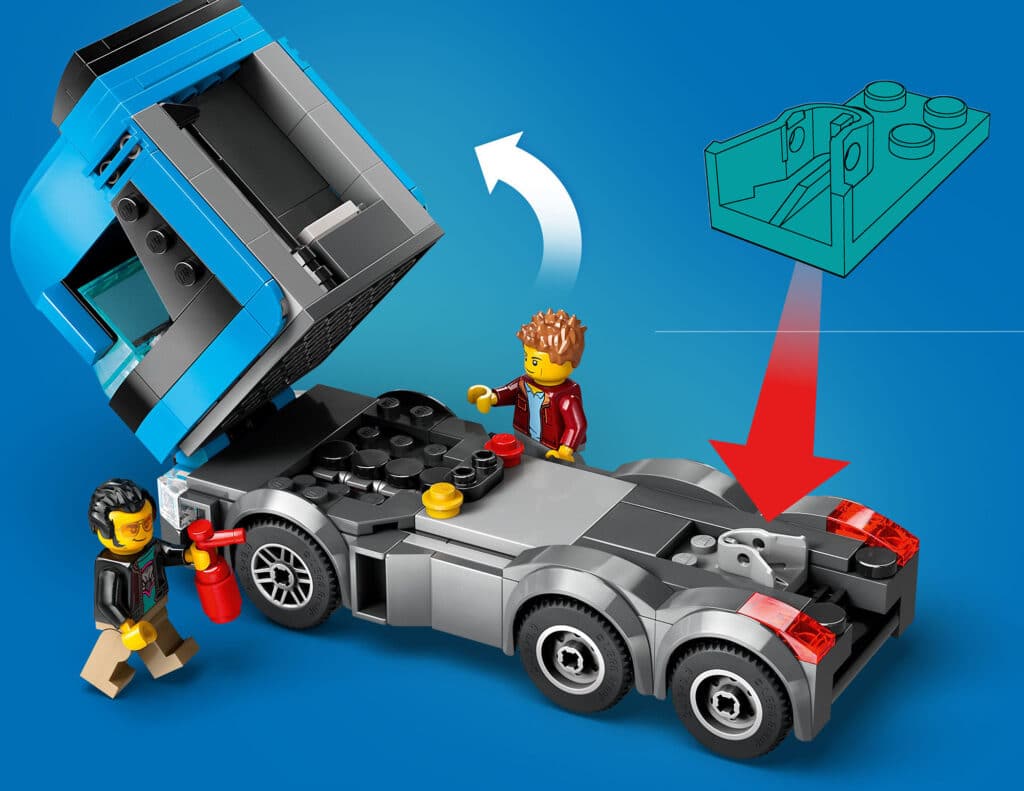 LEGO 60408 Anhaengerkupplung Neu 2024