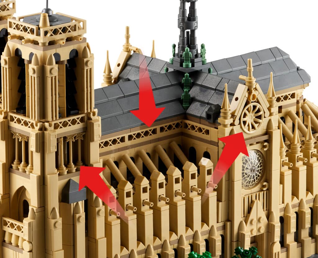 LEGO Botre Dame 21061 Neue Teile