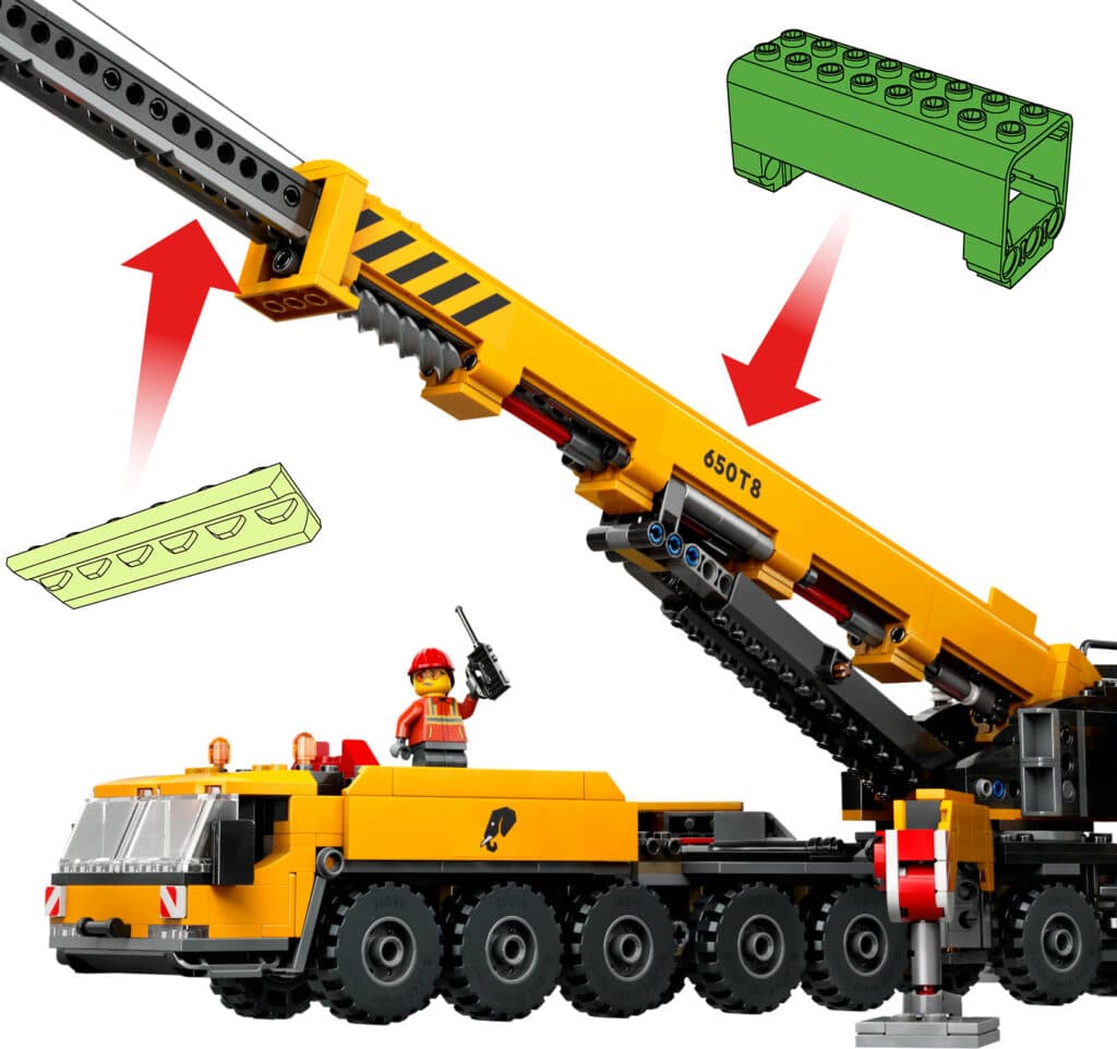 LEGO City 60409 Neue Kran Elemente