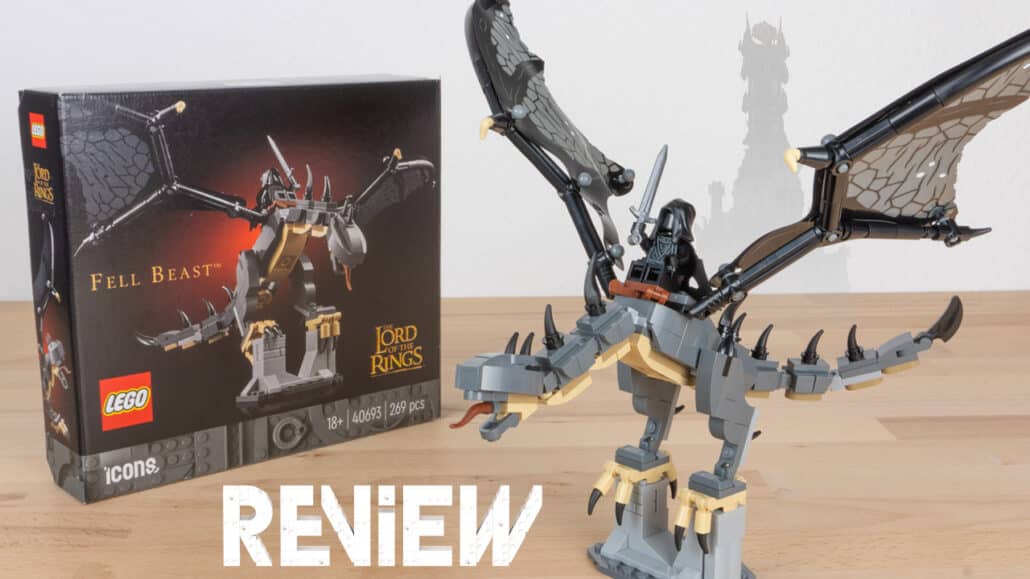 LEGO Herr Der Ringe Fell Beast 40693 Review LEGO Herr Der Ringe Fell Beast 40693 Review