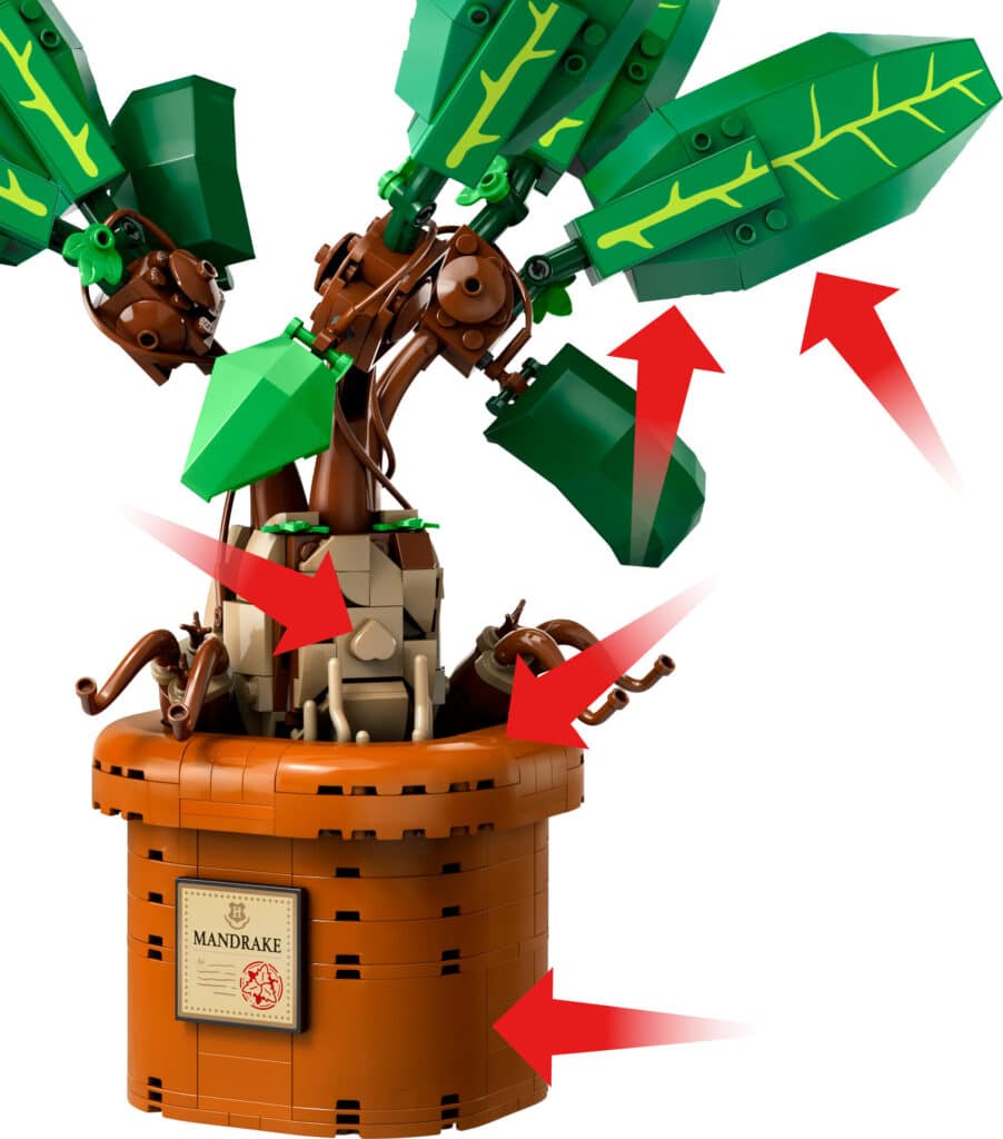 Neue Teile LEGO Alraune 76433