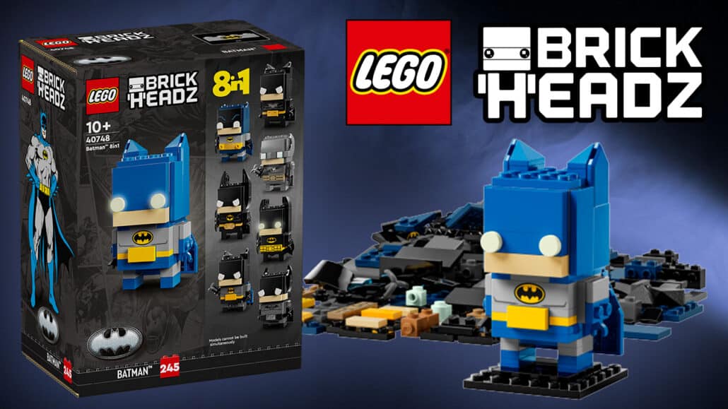 LEGO 40748 Batman Brickheadz 8 In 1 Figur Titel LEGO 40748 Batman Brickheadz 8 In 1 Figur Titel