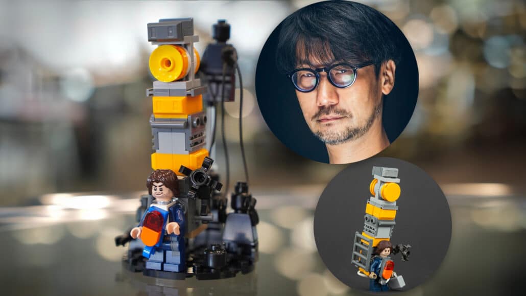 LEGO Death Stranding Sam Porter Kojima LEGO Death Stranding Sam Porter Kojima