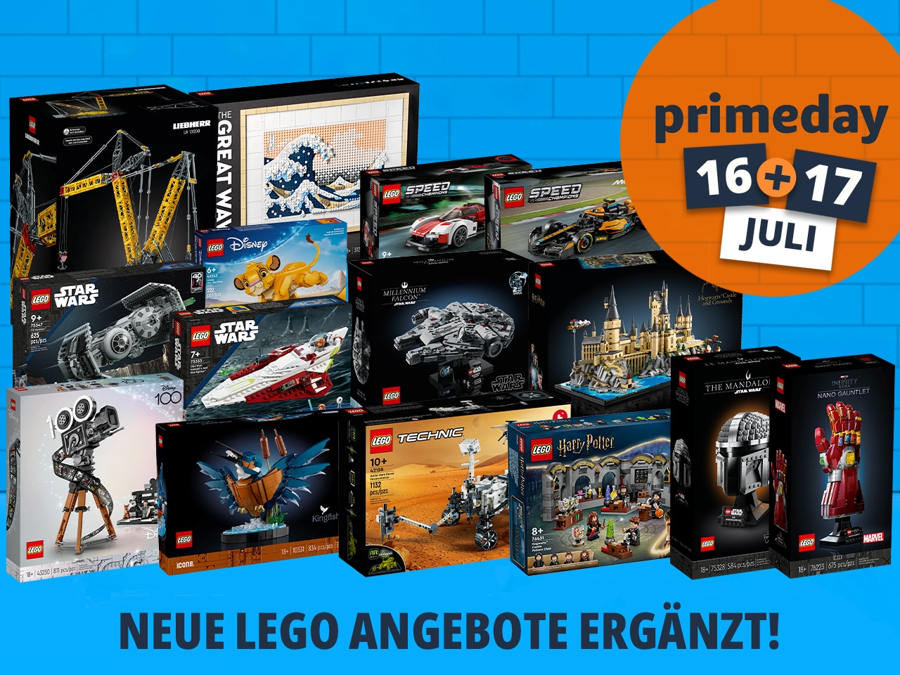 Amazon Prime Day LEGO Angebote 2024 Bis zu 46 Rabatt!