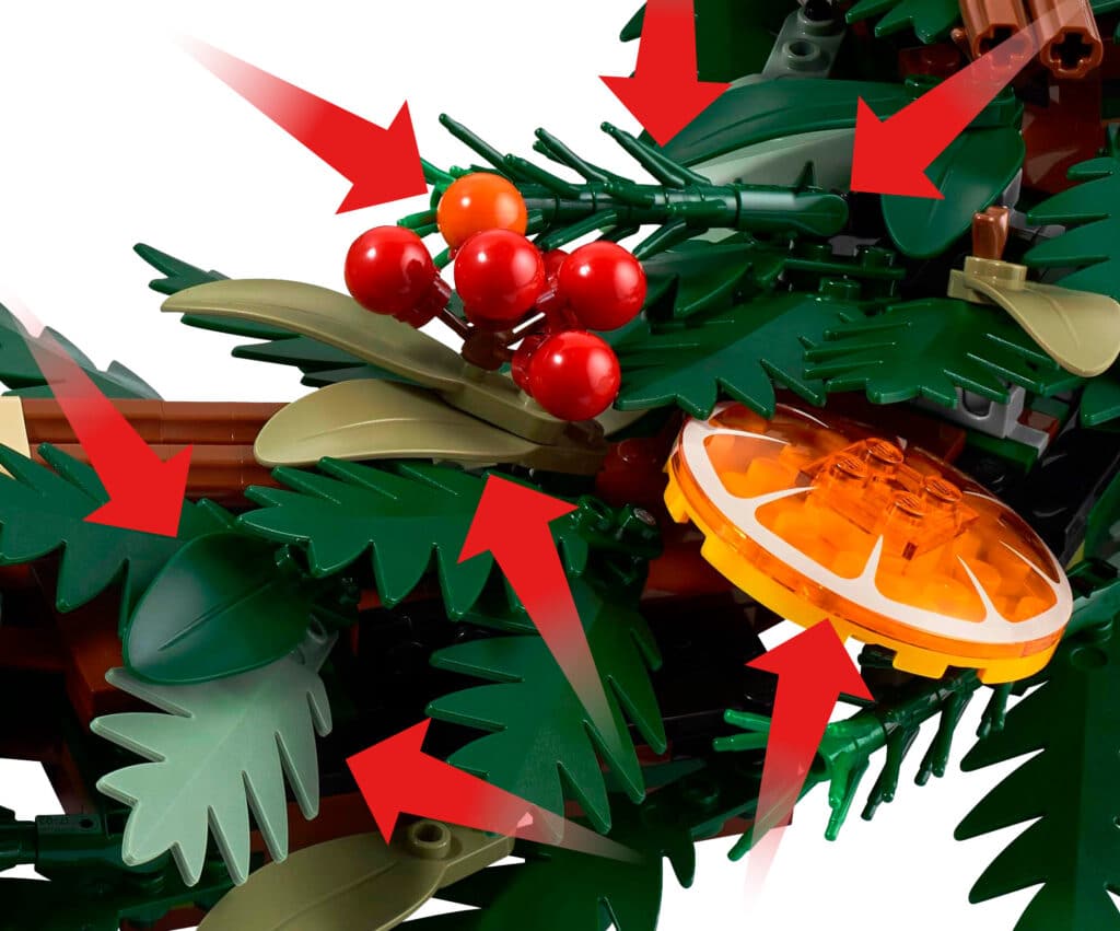 LEGO Botanical Collection 10370 Neue Teile 01