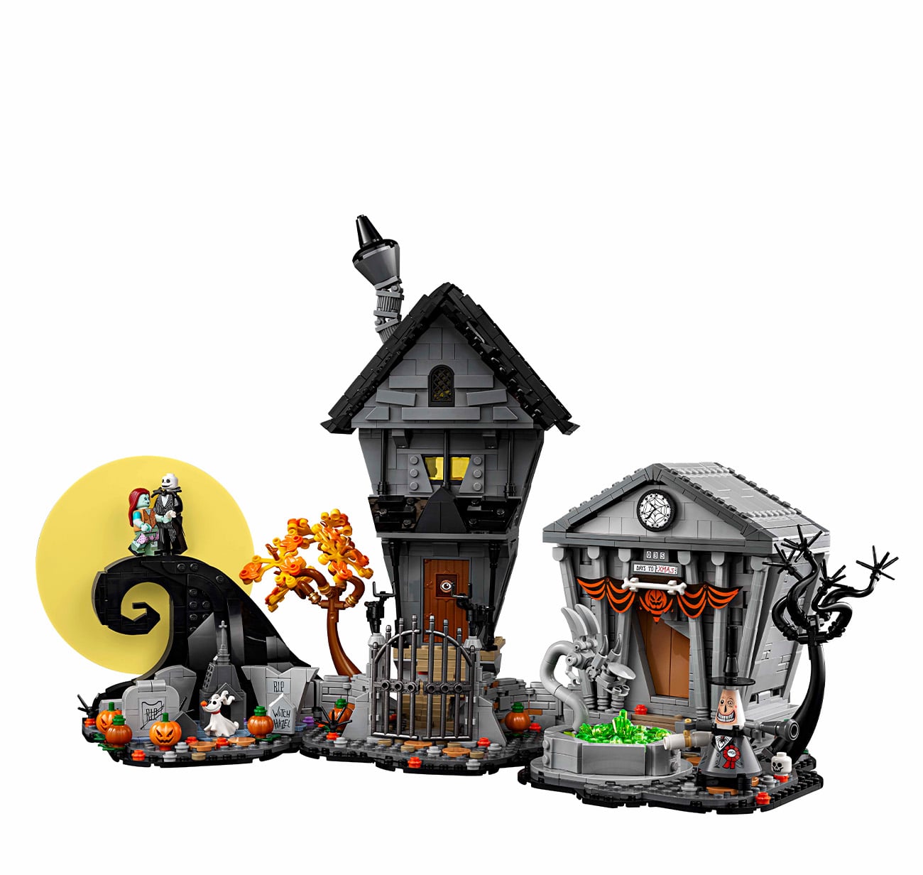 LEGO Ideas 21351 Nightmare Before Christmas Vergleich 02