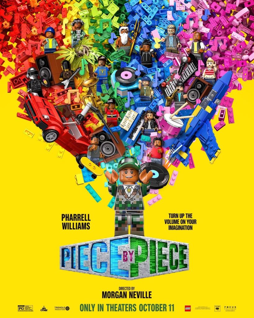 LEGO Piece By Piece Pharrell Williams Poster