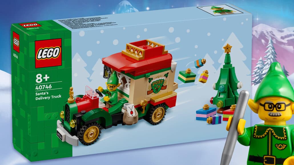 LEGO 40746 Lieferwagen Des Weihnachtsmanns
