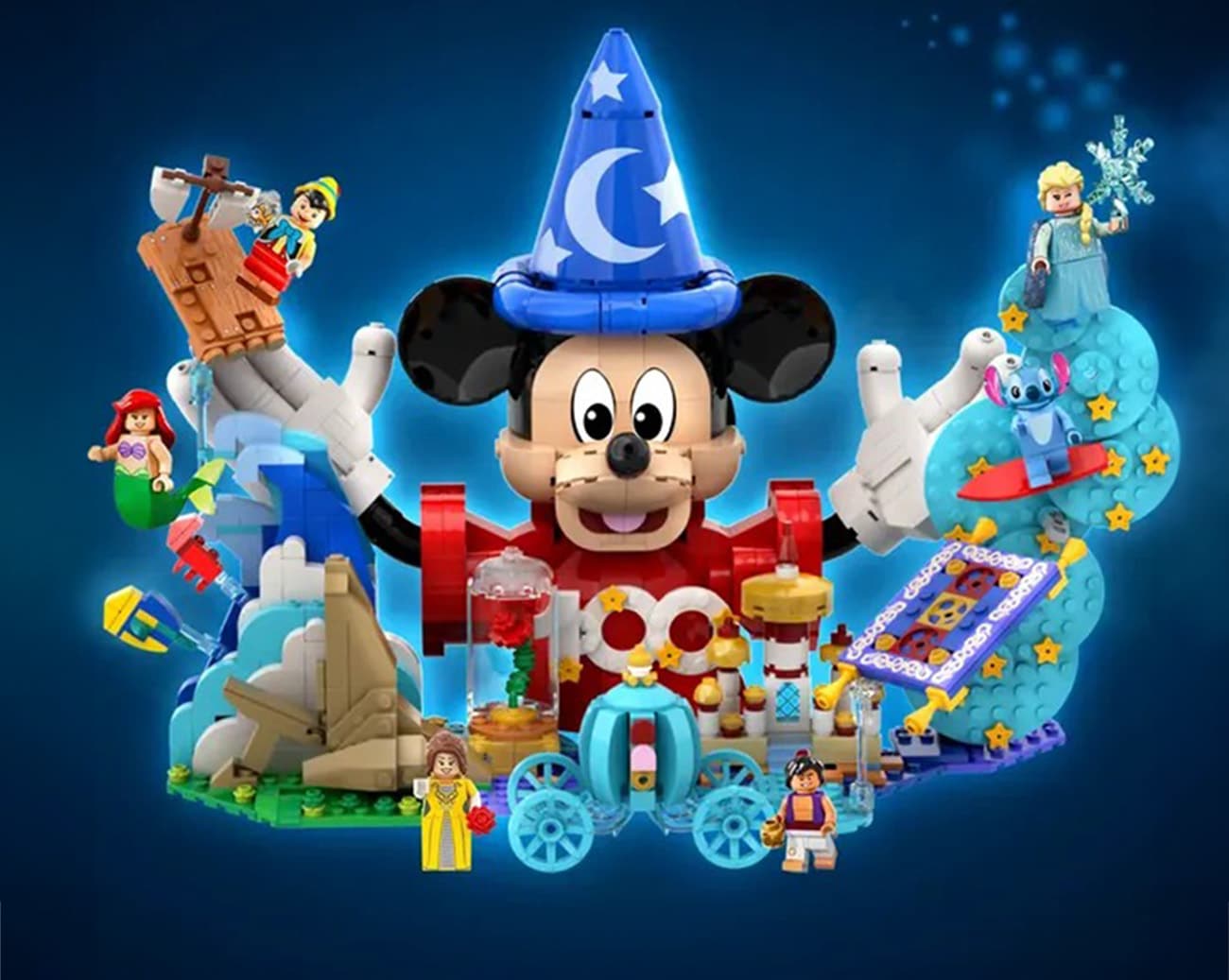 LEGO Ideas 21352 Disney Magie Vergleich 01