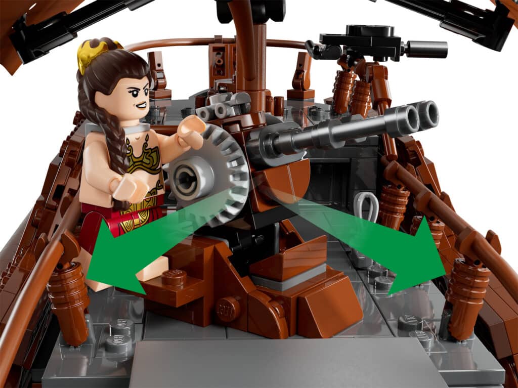 LEGO Star Wars 75397 Jabbas Sail Barge Neue Teile 02