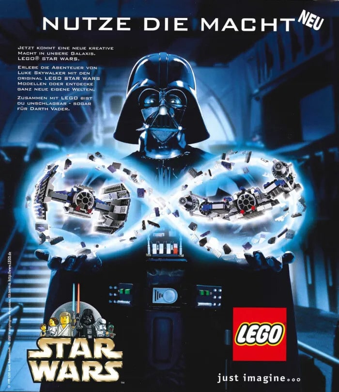 LEGO Star Wars Werbeanzeige 1999