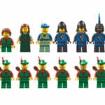Bricklink Designer Program Sets Series 3. Forest Stronghold Minifigures