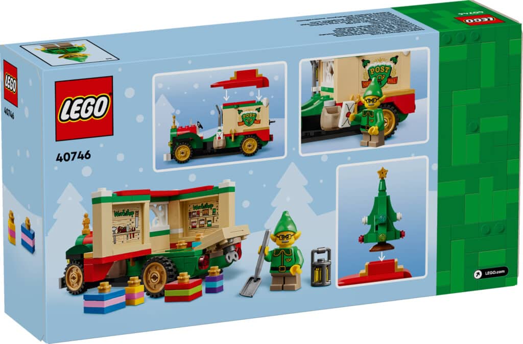 LEGO 40746 Lieferwagen Des Weihnachtsmanns (3)