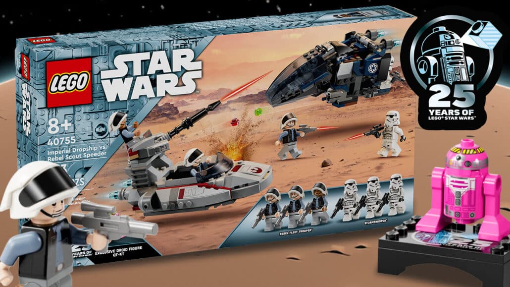 LEGO 40755 Imperial Dropship Vs. Rebel Scout Speeder