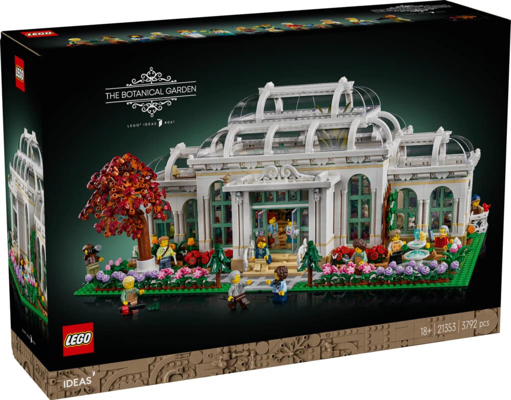 LEGO Ideas 21353 Botanischer Garten Box 01