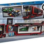 LEGO 60445 F1 Truck With Rb20 & Amr24 F1 Cars (1)