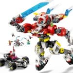 LEGO 71497 Coopers Tiger Mech Und Zero S Hot Rod Auto 1