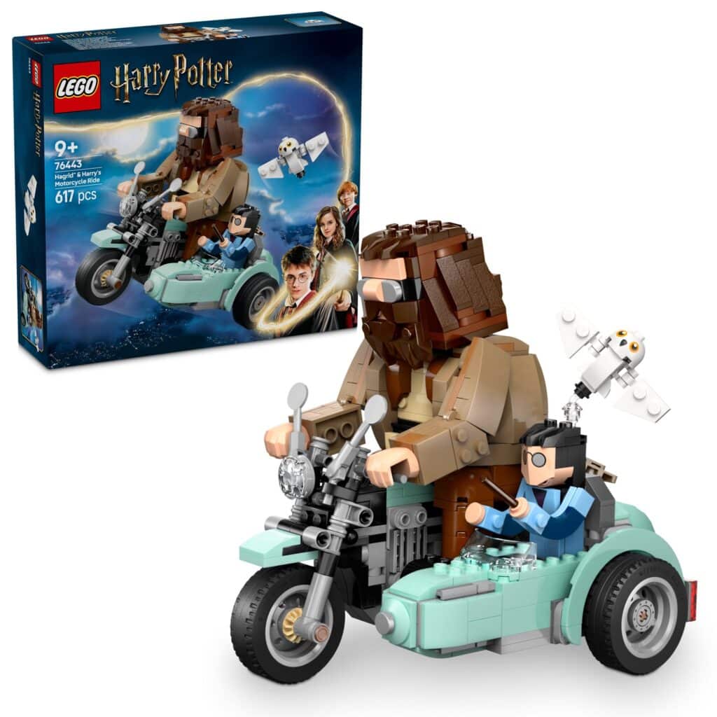 LEGO Harry Potter 76443 Hagrids Und Harrys Motorrad (7)