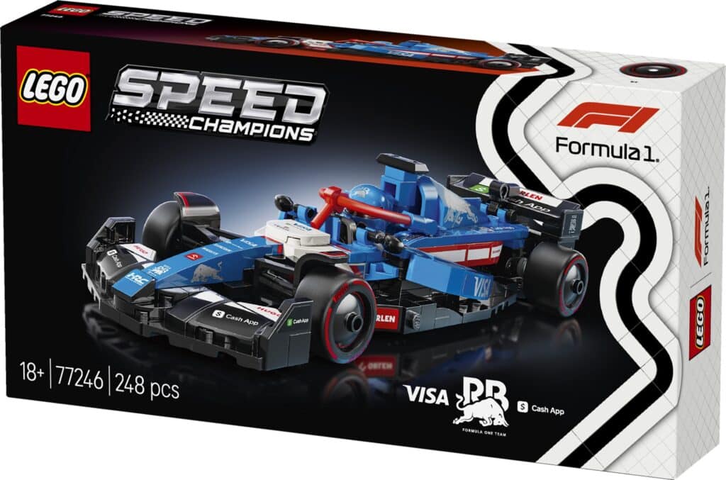 LEGO Speed Champions 77246 Visa Cash App Rb F1 Car (1)