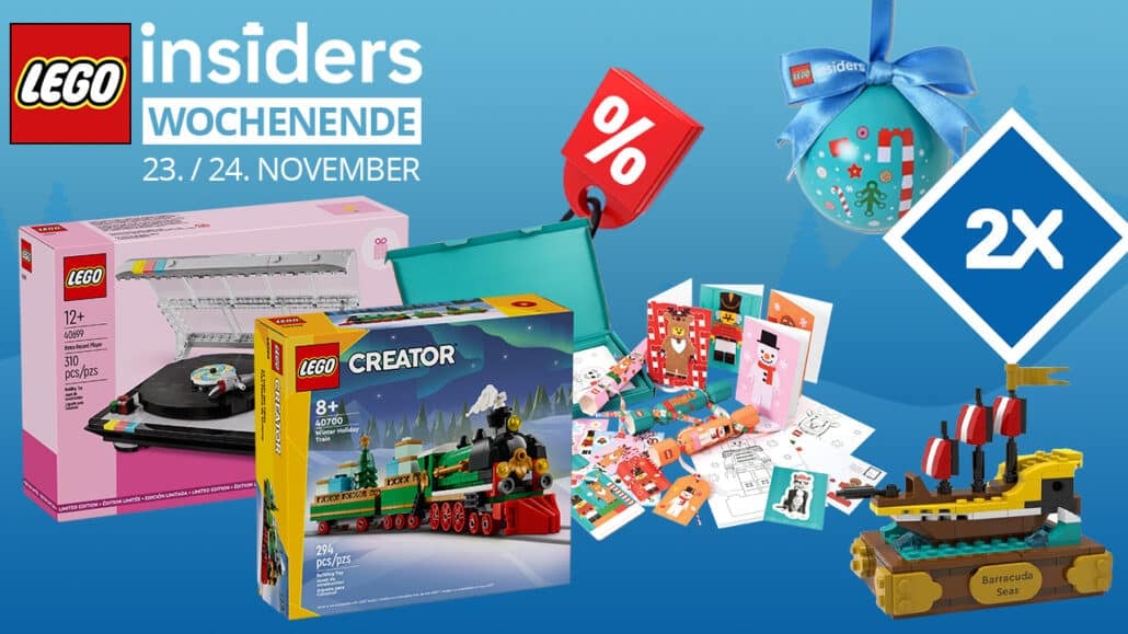 LEGO Insiders Wochenende 2024 Vorschau