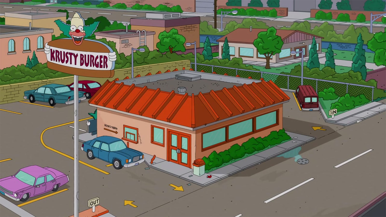 Krusty Burger Serie Screenshot