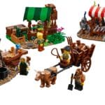 LEGO Bricklink Series 4 Siege Encampment Campsites