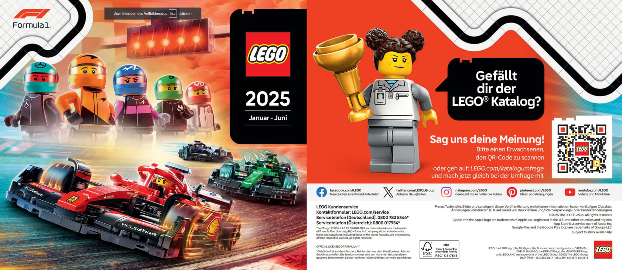 LEGO Katalog 2025 Deckblatt