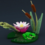 LEGO Ideas Lily Pad Frogs (2)