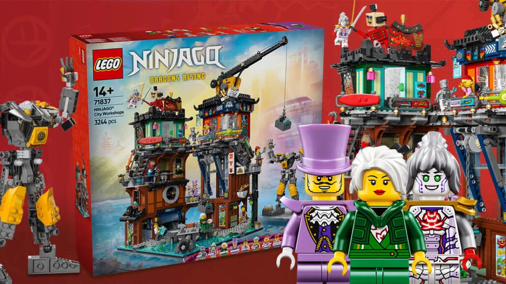 LEGO Ninjago City Workshops 71837 LEGO Ninjago City Workshops 71837