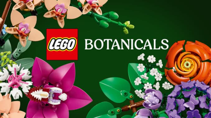 LEGO Botanical Collection Uebersicht Liste