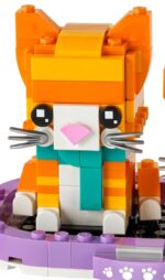 LEGO Brickheadz 40480 Rot Getigerte Katze 1