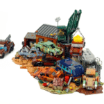LEGO Ideas Junkyard Working Crane (11)