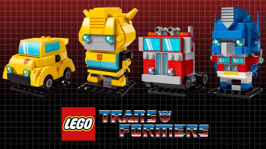 LEGO Transformers Brickheadz 40803 40804