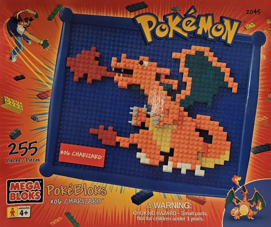 Mega Bloks 2045 Glurak Von 2000