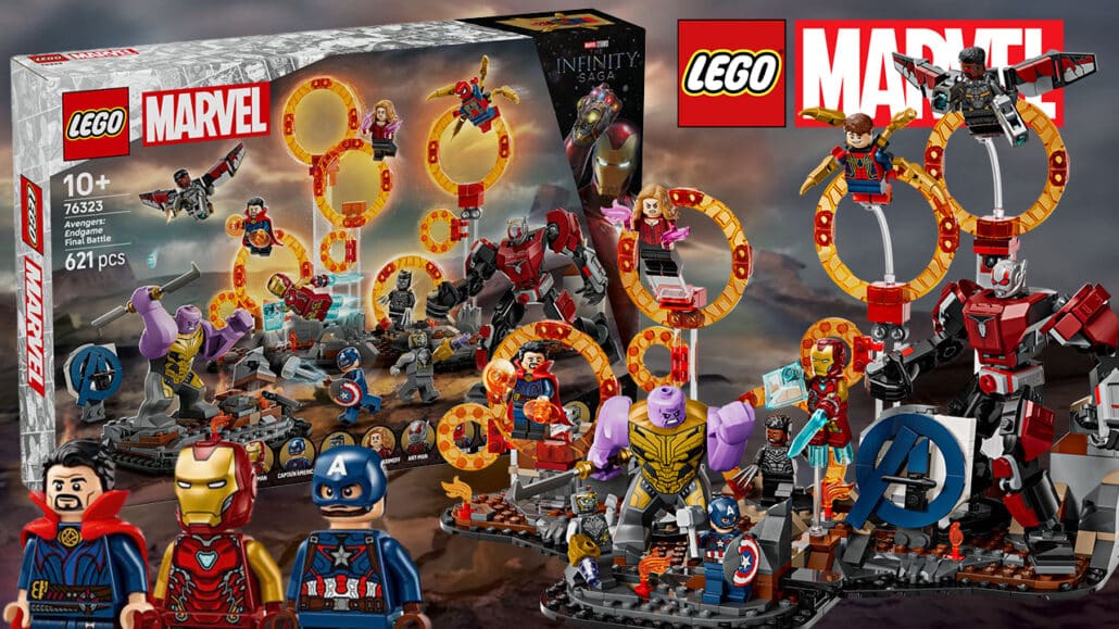 LEGO Marvel 76323 Avengers Endgame Showdown