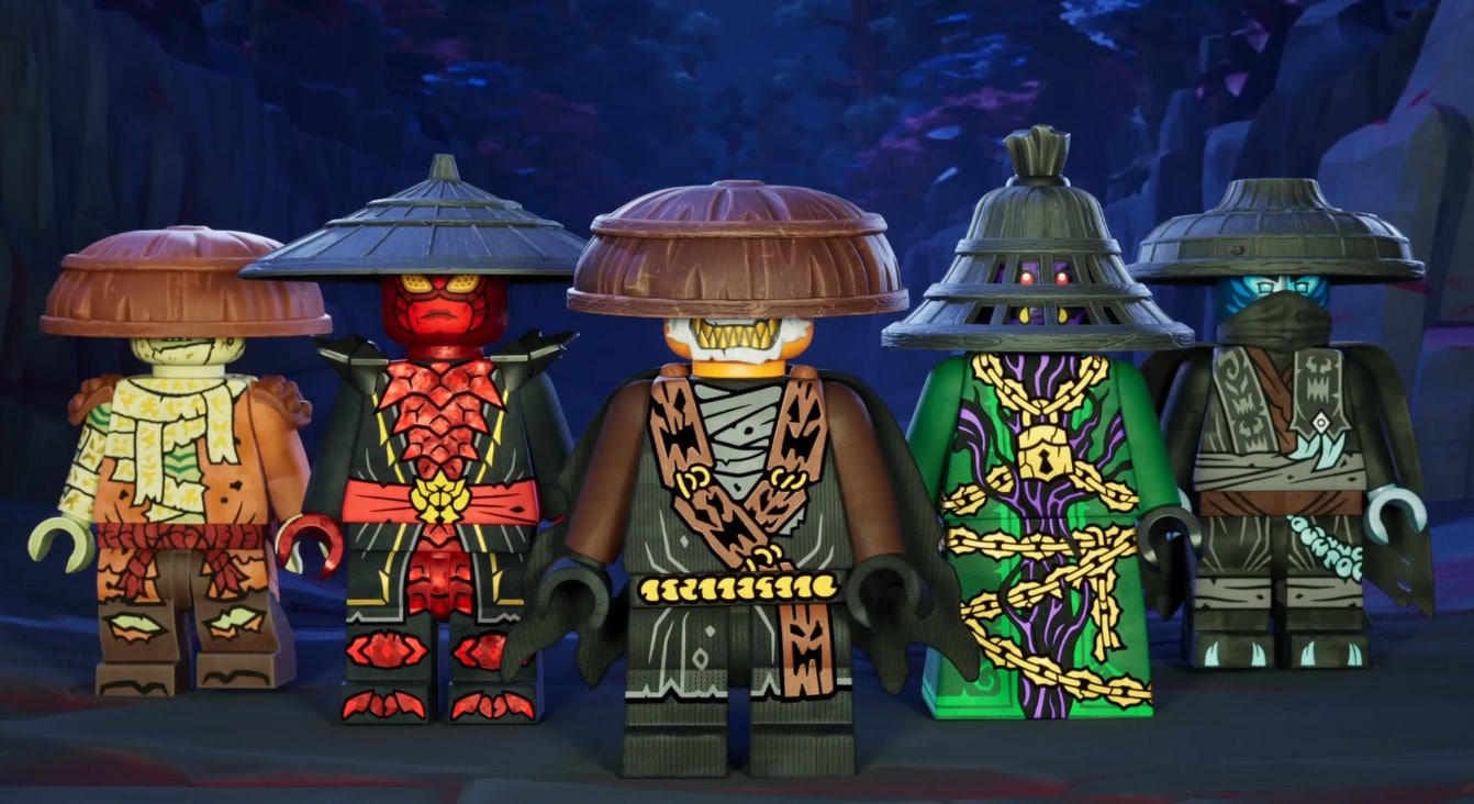Neue LEGO Ninjago Gegenspieler aus Dragon Rising Staffel 3