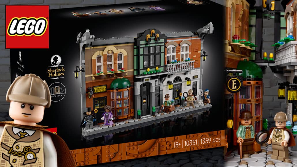 LEGO Icons 10351 Sherlock Holmes Book Nook LEGO Icons 10351 Sherlock Holmes Book Nook