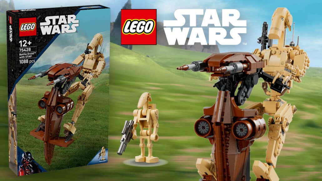 LEGO 75428 Kampfdroide Mit Stap Titelbild LEGO 75428 Kampfdroide Mit Stap Titelbild
